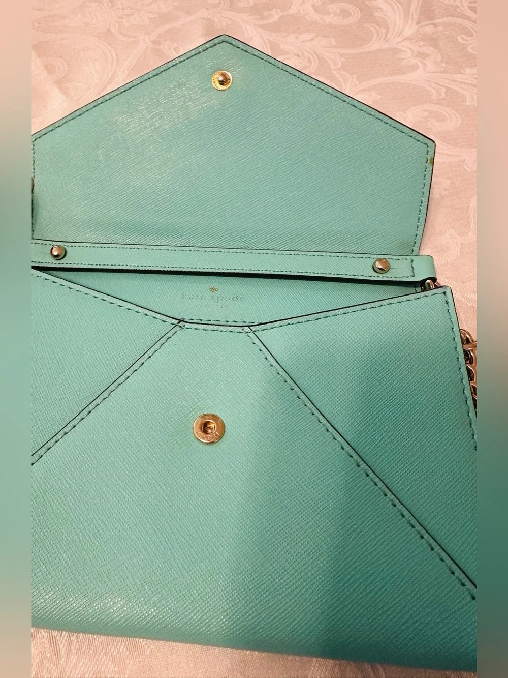kate spade Turquoise Envelope Crossbody Bag